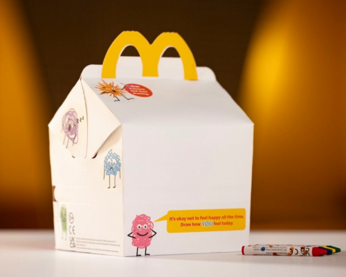 Mc Lanche Feliz ganha versão criativa para estimular diálogos sobre emoções