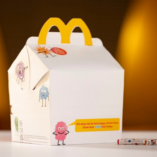 Mc Lanche Feliz ganha versão criativa para estimular diálogos sobre emoções