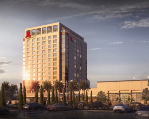 The Marriott Irvine Spectrum, a new hotel in Irvine, will open in December. The hotel will have 271 rooms including 50 Extended Stay suites. (Photo courtesy of Marriott Irvine Spectrum)