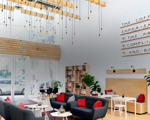 Nescafé faz graça com cafeteria pop-up