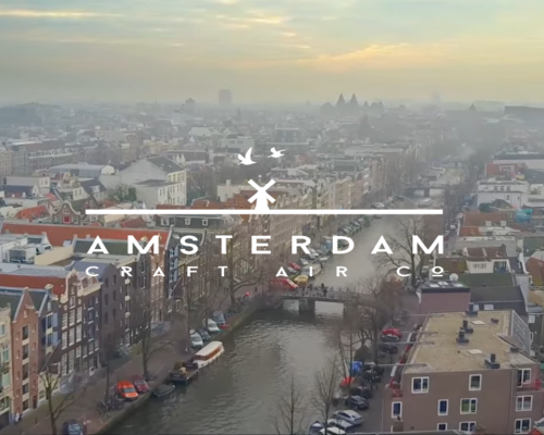 Leve o ar de Amsterdã para casa