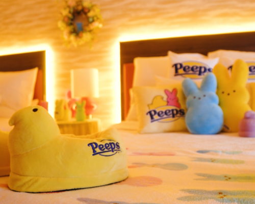 PEEPS Sweet Suite: A suíte do Home2 Easton inspirada em doces