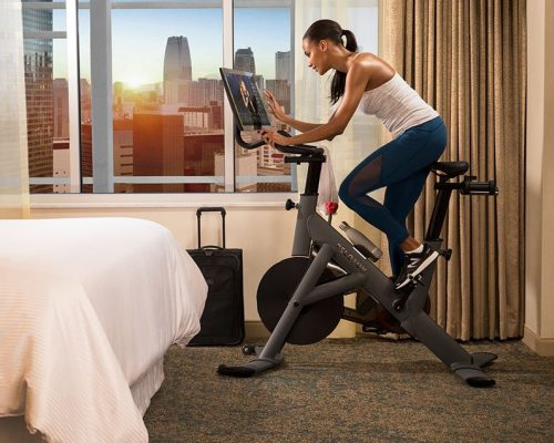 Westin leva as aulas de spinning para dentro dos quartos