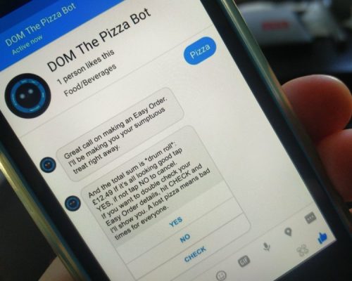 Domino’s Pizza implanta chatbot para pedidos através de Facebook