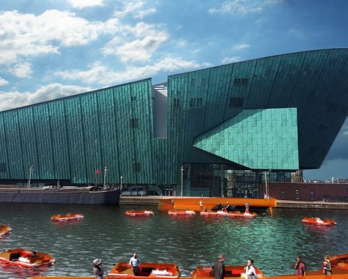Barcos autônomos substituem ponte em Amsterdã