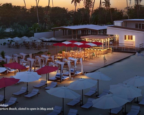 Virgin tem projeto de sala de embarque na praia