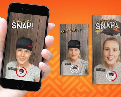 McDonald’s recruta adolescentes com Snapchat