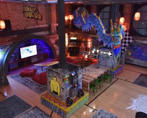 Airbnb oferece a “casa” das Tartaturas Ninja