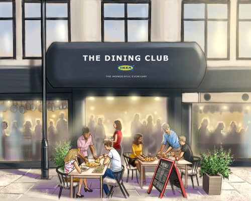 Swedish retailer IKEA is opening a fully immersive dining experience in Shoreditch – a ‘Do-it-Yourself Restaurant’ where the diners run the diner, becoming the star chefs in their very own restaurant.