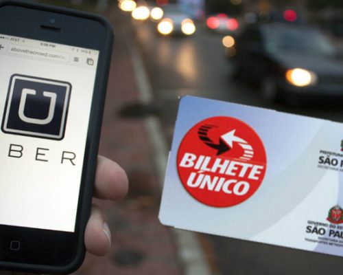 São Paulo quer integrar cartão de ônibus com Uber