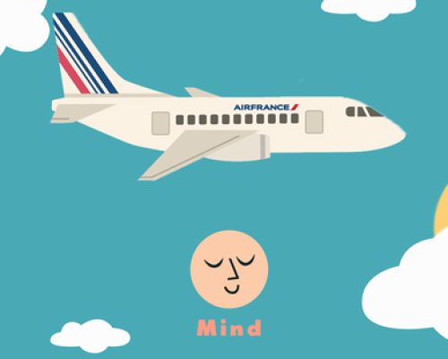 Air France lança programa de meditação durante os voos