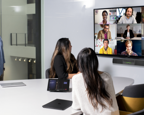 O novo conceito de reuniões híbridas da Accor e Microsoft