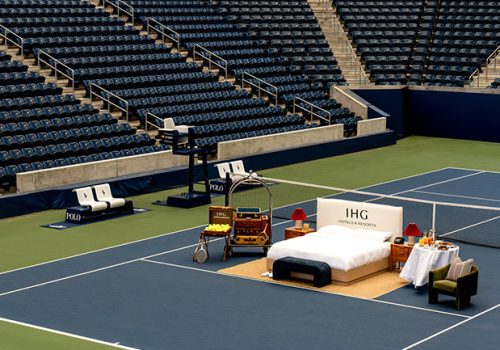 IHG leva experiência exclusiva de hospitalidade ao US Open 2025
