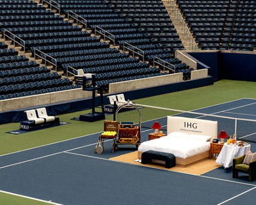 IHG leva experiência exclusiva de hospitalidade ao US Open 2025
