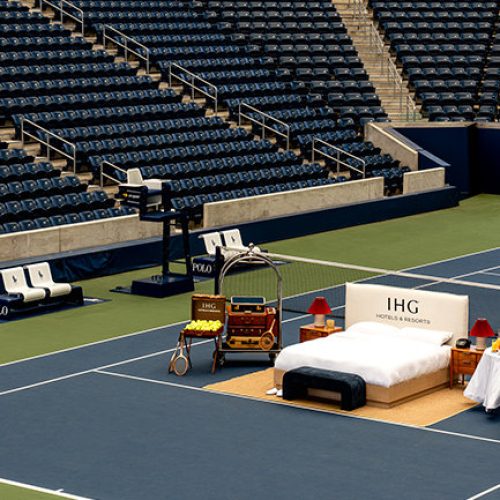 IHG leva experiência exclusiva de hospitalidade ao US Open 2025