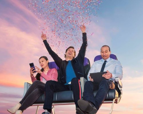 Virgin Airlines lança sorteios para quem preencher assentos do meio